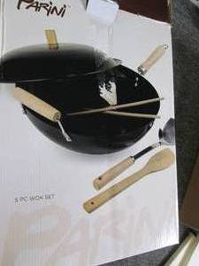 new parini 5 pc wok set ...