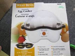 west bend automatic egg cooker ...