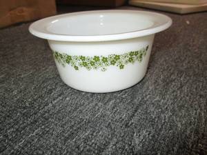 small pyrex bowl ...