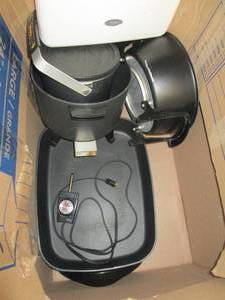 box of kitchen appliances ...