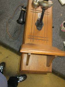 vintage modern electric company tel...