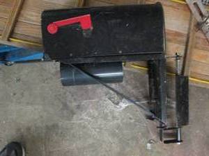 black mailbox ...