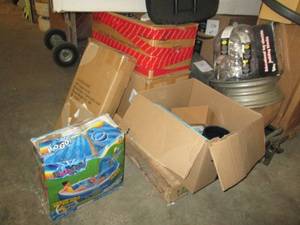 pallet of items not picked up ...