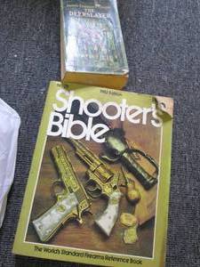 bag of hunting books and magazines ...