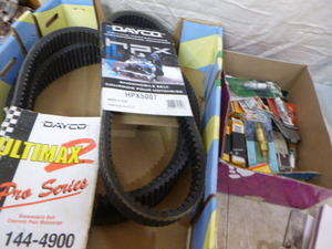 lot 37 image: Snowmobile Belts