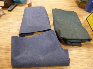 lot 54 image: 3 Camping Rugs