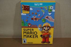 lot 38 image: Super Mario Maker Video Game for Nintendo Wii U