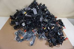 lot 60 image: Video Game Video Cords - NES, Genesis, XBOX, Dreamcast