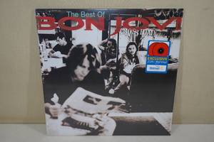 lot 64 image: NEW Best of Bon Jovi Cross Road Red Vinyl Record Album