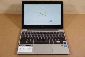 lot 74 image: HP 11 Chromebook Laptop Computer