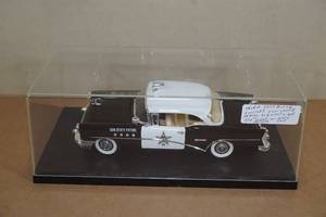 lot 127 image: Mira 118 Scale 1955 Buick Die Cast Patrol Car