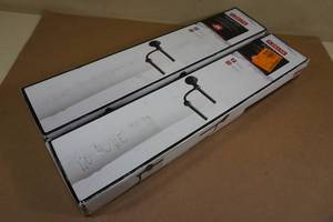 lot 155 image: Delta Porter Oil Rubbed Bronze Double Towel Bars