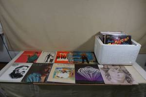 lot 189 image: Assorted Records - Doors, Elton John, Rogers, Cat Stevens