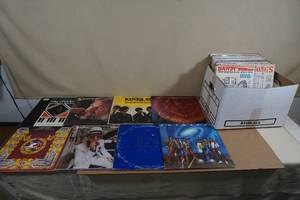 lot 191 image: Assorted Records - Jackson 5, Kinks, Deep Purple