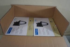 lot 219 image: NEW Progress Lighting Fairview Collection LED Wall Lantern - 2 Pack