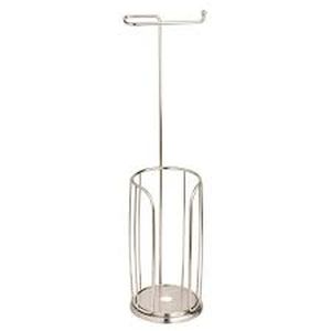lot 215 image: NEW Franklin Brass Freestanding Toilet Paper Holder