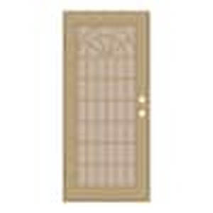 lot 256 image: NEW Unique Home Designs Right Hand Surface Mount Security Door - 36 x 80