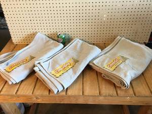 lot 33 image: 3 CoverGrip 3 12 x 12 Safety Drop Cloths