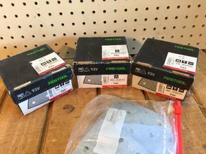 lot 27 image: Festool 93mm Sanding Pads