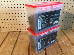 lot 15 image: 2 Boxes Grabber Drywall Screws