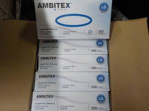 lot 65 image: Case of 2000 Ambitex size Large Syn...