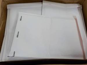 lot 68 image: Case of 100 Coast Wide White Kraft ...