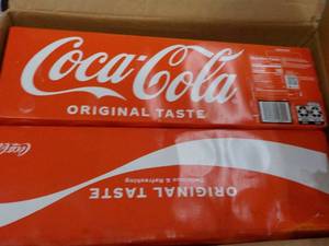 lot 70 image: 2 - 12 packs Coca Cola ...