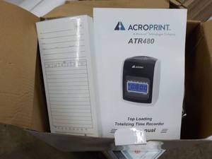 lot 75 image: Acroprint ATR480 Top Loading Totali...