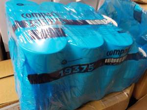 lot 82 image: 33 Rolls Coreless Compact Toilet Pa...