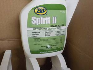 lot 116 image: Case of 12 Quart Bottles ZEP Spirit...