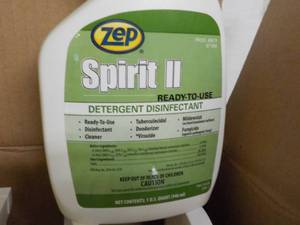 lot 118 image: Case of 12 Quart Bottles ZEP Spirit...