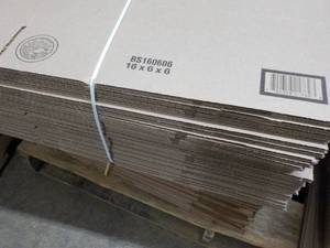 lot 124 image: 25 boxes 16 x 6 x 16...