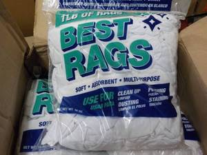 lot 136 image: Case of Multi Purpose Best Rags...