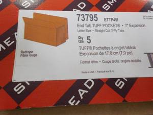 lot 138 image: Tuff Pockets and Folders...