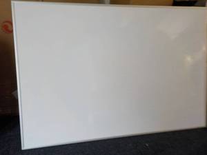 lot 145 image: Magnetic Dry Erase Board with Alumi...