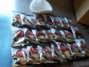 lot 159 image: 23 Bags Java French Roast Coffee an...
