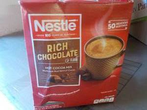 lot 163 image: Case of 50 Nestle Hot Cocoa Mix...
