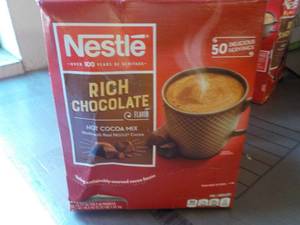 lot 165 image: Case of 50 Nestle Hot Cocoa Mix...