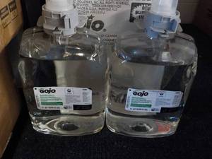 lot 228 image: 2 - 2 Liter Jugs GOJO Hand Cleaner...
