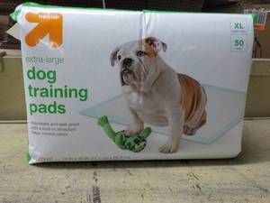 lot 258 image: Up and UP Pkgs XL 50 Dog Training P...