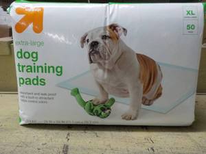 lot 261 image: Up and UP Pkgs XL 50 Dog Training P...