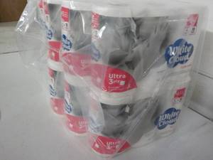 lot 266 image: 48 Rolls White Cloud Ultra 3 Ply To...