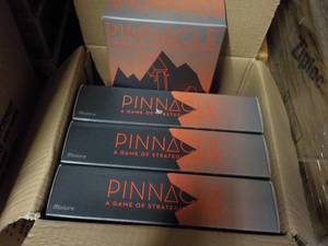 lot 302 image: Case of 4 Pinnacle Stacking Games...