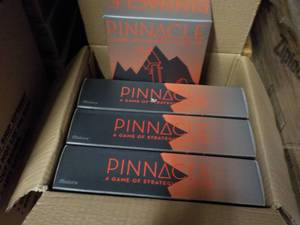 lot 303 image: Case of 4 Pinnacle Stacking Games...