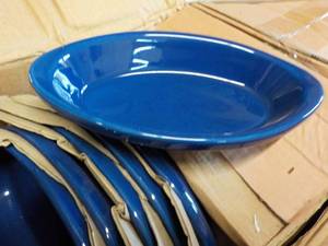 lot 334 image: Case of 36 Cobalt Blue Glaze 8 oz C...