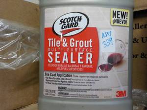 lot 339 image: 1 Gallon Scotchgard Tile and Grout ...