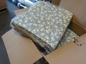 lot 348 image: Case of 5 Teacher Rocker Chair Cush...