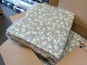 lot 349 image: Case of 5 Teacher Rocker Chair Cush...