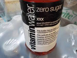 lot 358 image: 2 - 12 Packs Vitamin Water Zero Sug...