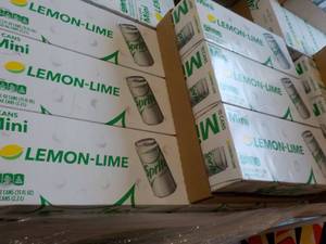 lot 363 image: 6 - 10 Packs Spite Lemon Lime Mini...